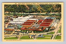 Burbank CA-California, Aerial First National Studies, Antique Vintage Postcard picture