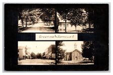 RPPC Multiview Greetings From Thronville Ohio OH 1911 Postcard Y15 picture