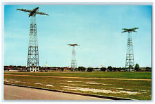 c1960's Jump Towers Fort Benning Georgia GA Vintage Unposted Postcard picture