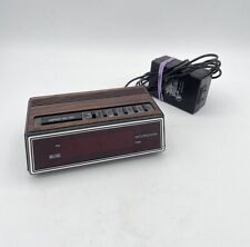 Vintage Micronta Model 63-888A Digital LED Alarm Clock Travel Cord Radio Shack picture