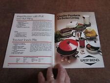 Better Homes & Gardens Wok Cookbook Compliments of West Bend Collectible 1980s picture