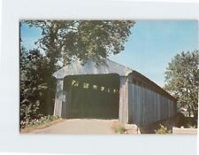 Postcard Historical Heritage last Covered Bridge Ohio USA picture