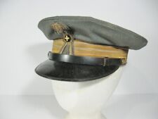 Authentic WWII Italian Royal Army Peaked Officers Cap Unione Militare Roma (M10) picture