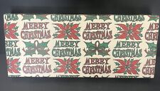 1978 Vintage Christmas Kitsch Preowned Cardboard Treat Box picture