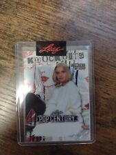 Maryam D'Abo - 007 James Bond Girl - Leaf 1/1 proof card picture
