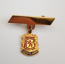 Scottish Lion Scotland RARE Enamel Pin Badge picture