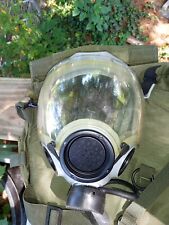 MSA Millennium Full Face Gas Mask Riot Control Size M With Carry Bag picture