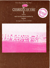 CHARIOTS OF FIRE Music Sheet-1982-Easy Piano Solo-VANGELIS-BEN CROSS/IAN CHARLES picture