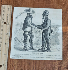 Harper's Weekly 1867 Cartoon Sketch THE NEW ERA picture