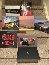 Lot of 8 Ferrari Brochures-F430-599GTB-612-16MScuderia-360Challenge NR picture