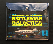 Vintage 1978 Battlestar Galactica Blueprints Complete Set Clean Undisplayed picture