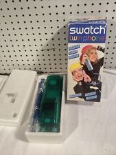 Vintage Swatch Twin Phone Deluxe Model Green Puzzle Peices with Box NOS picture