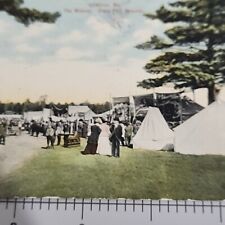 Vintage Postcard - 1911 The Midway State Fair Grounds Lewiston Maine Posted picture