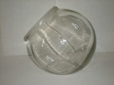 vtg General Store Counter Display Candy Nut Cookie Glass Jar Fancy Rim picture