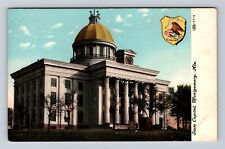 Montgomery AL-Alabama, State Capitol, Antique, Vintage Souvenir Postcard picture