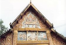 Vintage Photo 1999 Vietnam Wat Si Muang Temple Vientiane Simuong #22 picture