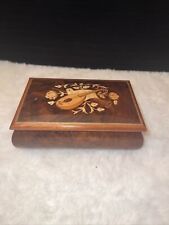 Vintage Made In Italy MAPSA BEETHOVEN SWISS MUSICAL MOVEMENT BOX rare WORKS picture