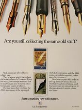 Print Ad U.S. Postal Service US Constitution 1987 from Advertising Nat Geo Mag picture