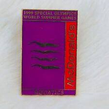 Vtg 1999 McDonalds Special Olympics Summer Games Aquatics Enamel Trading Pin picture