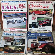 1984 Classic Cars & Special Interest Auto Magazines Lot Set Of 4 See Pictures picture