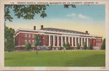 Postcard Doremus Memorial Gymnasium Washington Lee University Lexington VA  picture