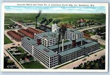 c1920's General Offices Plant No. 2 Aluminum Goods Manitowoc Wisconsin Postcard picture
