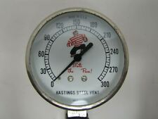 HASTING COMPRESSION GAUGE MADE IN USA Tool Gas Station Repair Shop Advertising picture