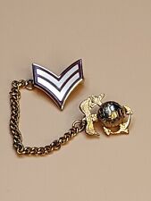 Antique PRE WWII 1930s USMC Corporal Sweetheart Pin With China Marine EGA picture