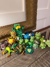 Vintage Up Frog Toad Figurine Lot of 22 picture