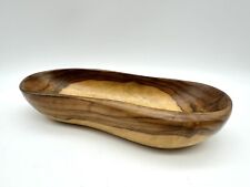 Beautiful Wooden Bowl Made In Spain picture