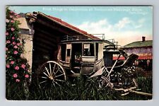 San Diego CA, First Stagecoach Ramona's Marriage Place, Antique Vintage Postcard picture
