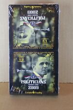 Politicians 2009 Executive Trading Cards Political Sealed Unopened Box 24ct picture