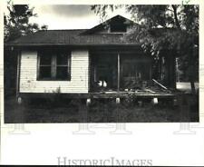 1983 Press Photo Abandoned House in Reserve, Louisiana, Concern for Residents picture