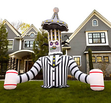 12' Beetlejuice LED Carousel Ground Breaker Inflatable Halloween Decor *PRE-ORDE picture