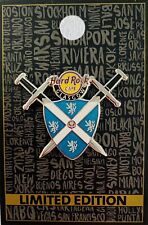 ***NEW*** Hard Rock Cafe Glasgow Scotland Rampant Sword & Shield Crest Pin 2024 picture