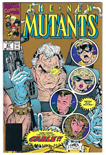Marvel Comics NEW MUTANTS #87 second printing signed Rob Liefeld picture
