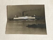 Original 1907 Southern Pacific PS ENCINAL Ferry Ferryboat Press Photograph picture