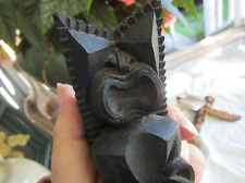 COCO  JOE carved Lava TIKI Figure, Hawaii picture