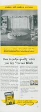 1948 Acme Steel Company Venetian Blinds Gallery Windows Vintage Print Ad AH1 picture