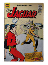 Adventures of the Jaguar #6 1962 Cat Girl App Vintage Raw GD/VG VG- RANGE Archie picture