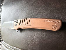 Pro-Tech Staccato 2011 Malibu Burnt Copper Ano Knife Limited Edition NEW RARE picture
