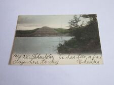 Vintage Green Lake Postcard near Canada Lake 1905 Sacandaga Park picture