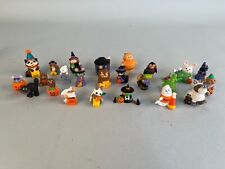 Lot of 24 Vintage Hallmark Merry Miniatures Halloween Figurines - All different picture