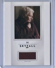 2017 James Bond Archives Final Edition Relic card PR29 Judi Dench Overcoat /200 picture