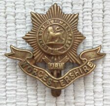 British Worcestershire Regiment Hat Badge WWII (or WWI?) Vintage picture