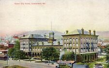Queen City Hotel in Cumberland MD 1908 picture