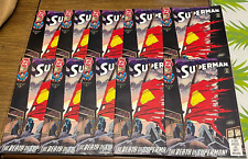10 Copies / SUPERMAN #75 / Death Issue / 1993 / 2nd PRINT / $27.95 picture