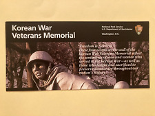 New KOREAN WAR VETERANS MEMORIAL NATIONAL PARK Unigrid Brochure Military Patriot picture