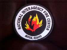 New National Interagency Fire Center Patch NIFC Boise Idaho Flames Firefighter picture