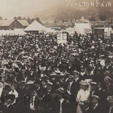 Vintage 1908 RRPC Walton County Fair Delaware New York NY Postcard picture